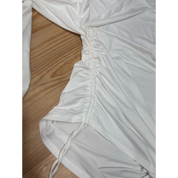 Under Armour Women's Longline Cinched Side Athletic Shirt Women’s Small NWT - Picture 7 of 9